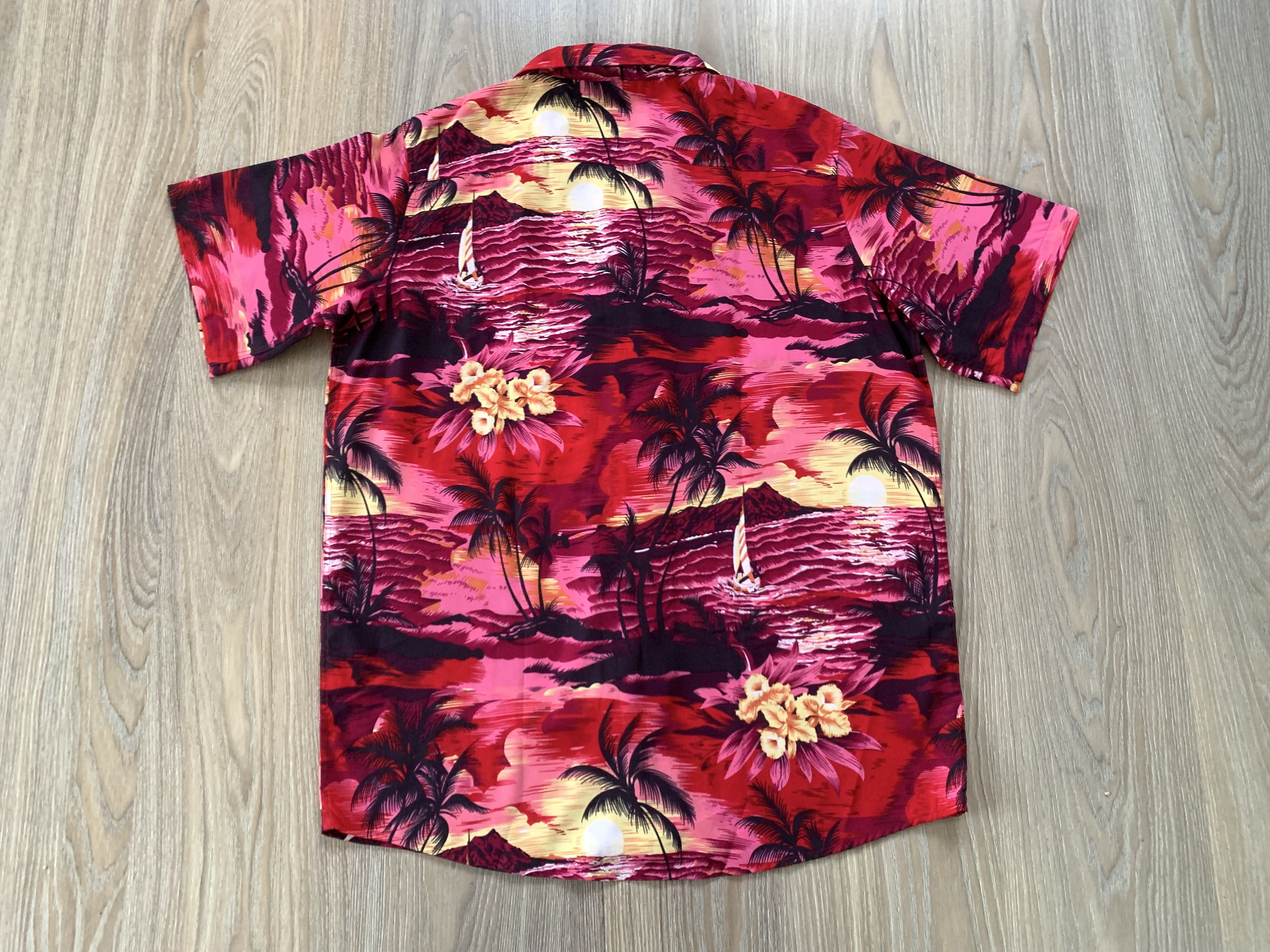 Other Hawaiian Vacation Cotton Hawaiian Shirt Size US L / EU 52-54 / 3 - 3 Thumbnail