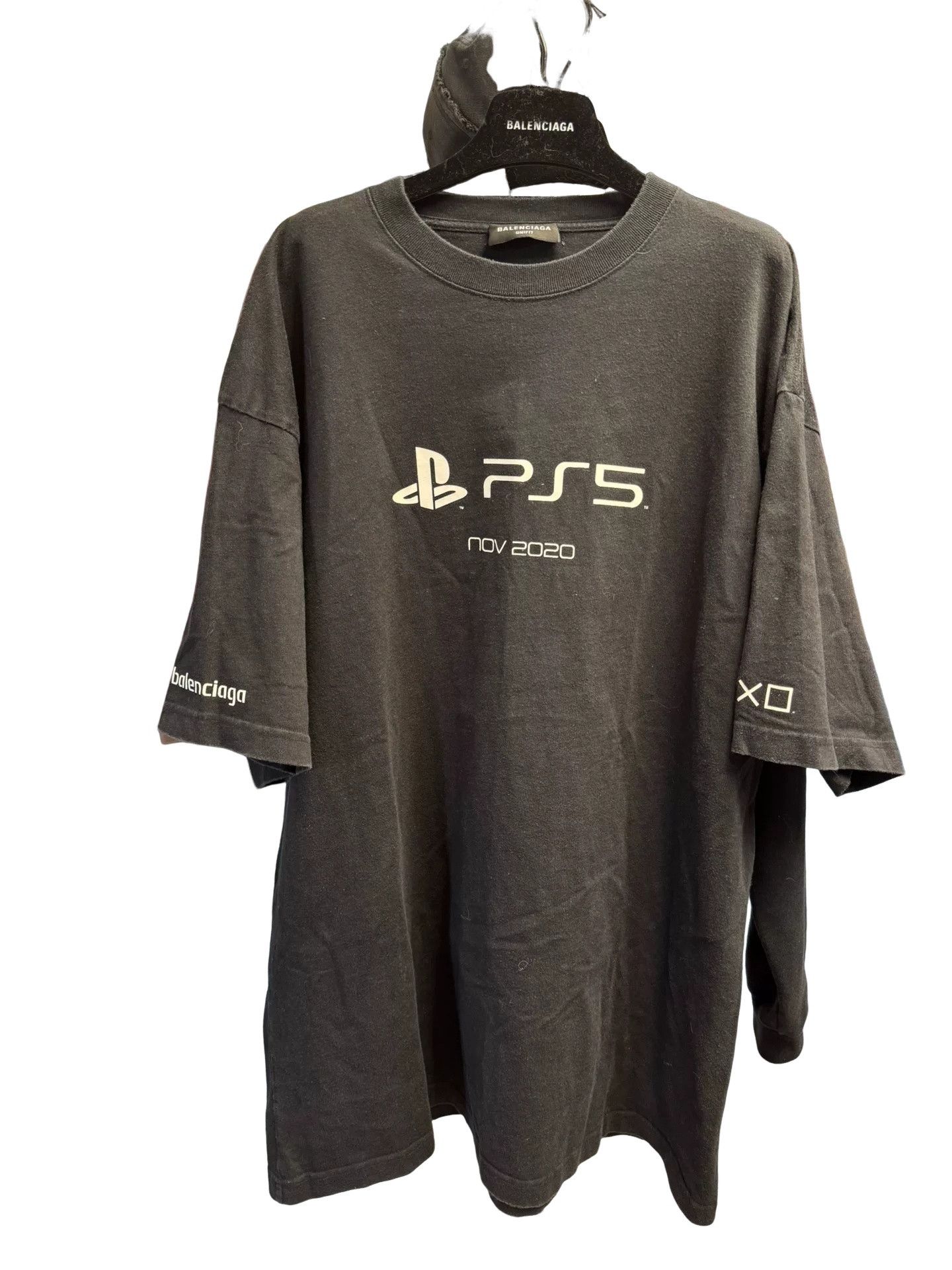 Balenciaga Balenciaga PS5 T-Shirt Size M Size US M / EU 48-50 / 2 - 1 Thumbnail