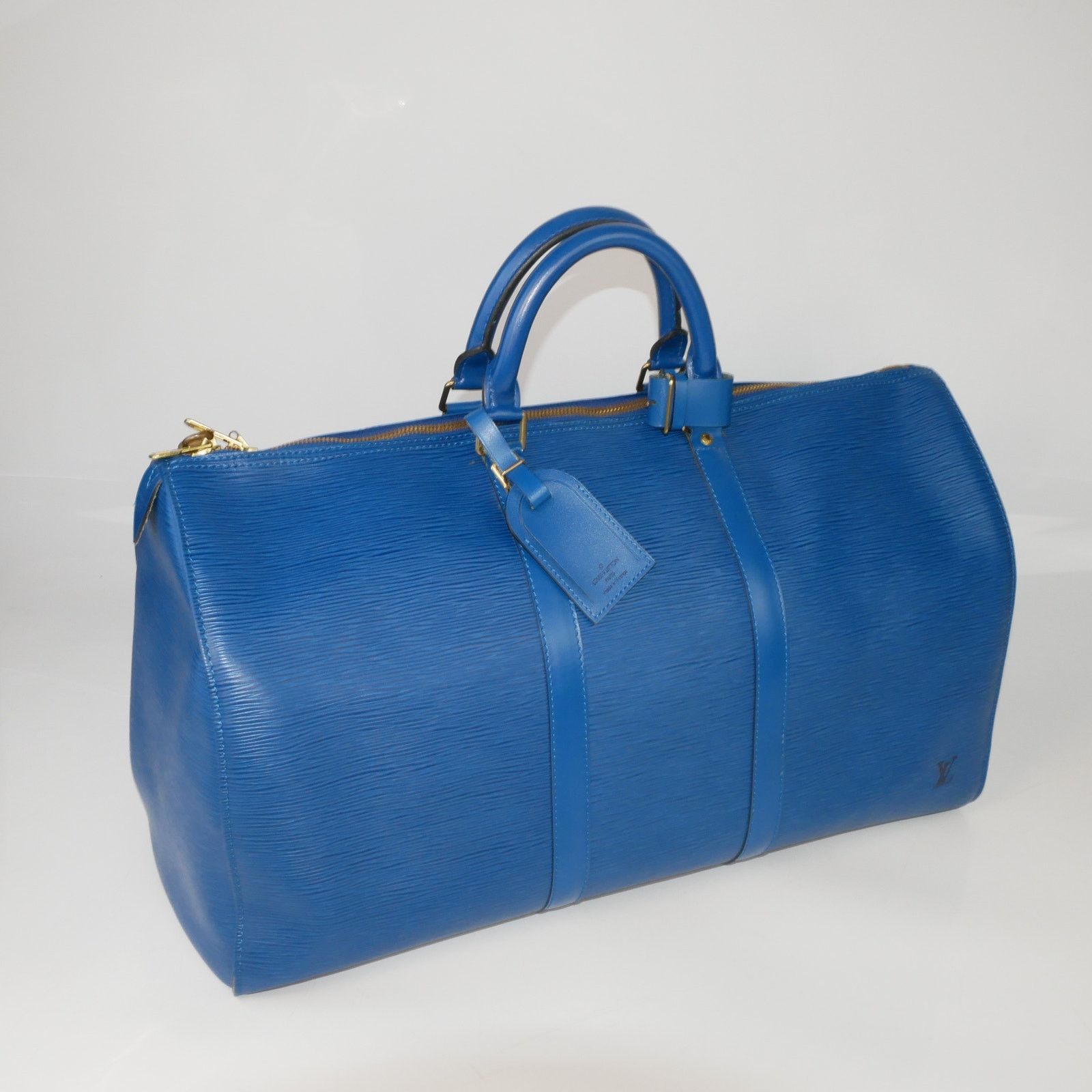 Louis Vuitton Louis Vuitton Blue Ocean Keepall 50 Size ONE SIZE - 3 Thumbnail