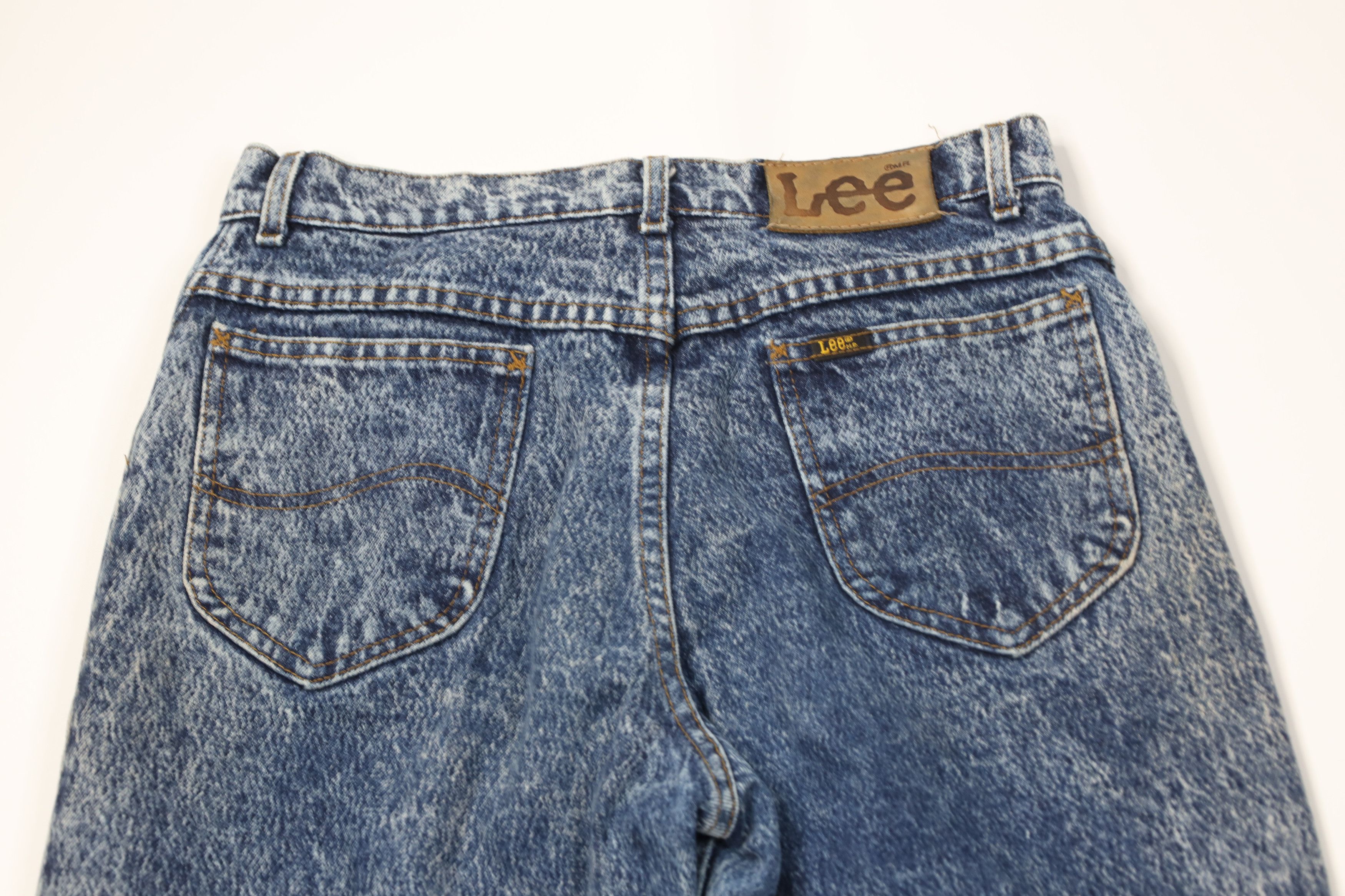 Lee Vintage 90s Lee Acid Wash Straight Leg Denim Jeans USA Size US 30 / EU 46 - 11 Thumbnail