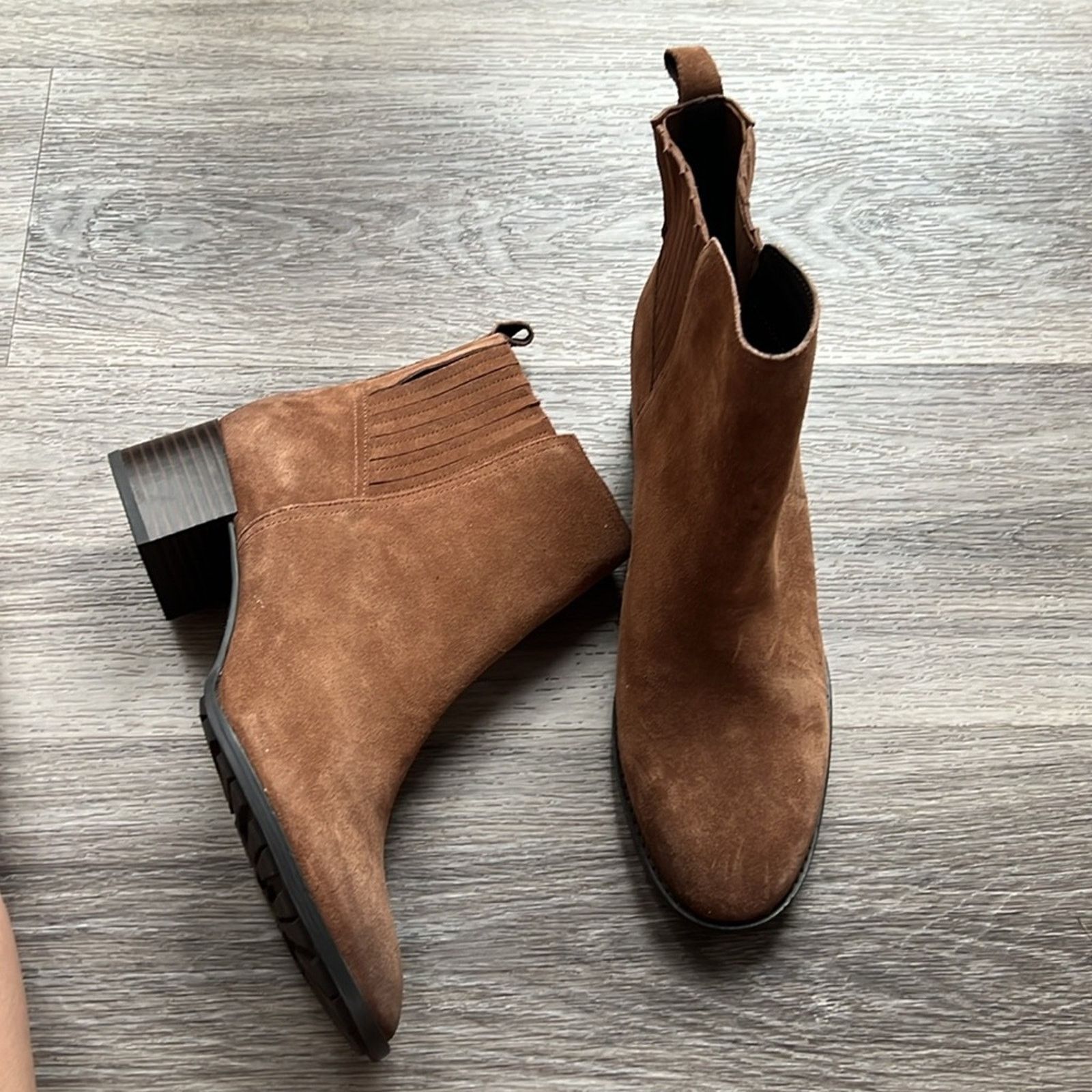 Sam Edelman Sam Edelman Kaiti Leather Ankle Boots Brown Booties Size 9 Size US 9 / IT 39 - 4 Thumbnail