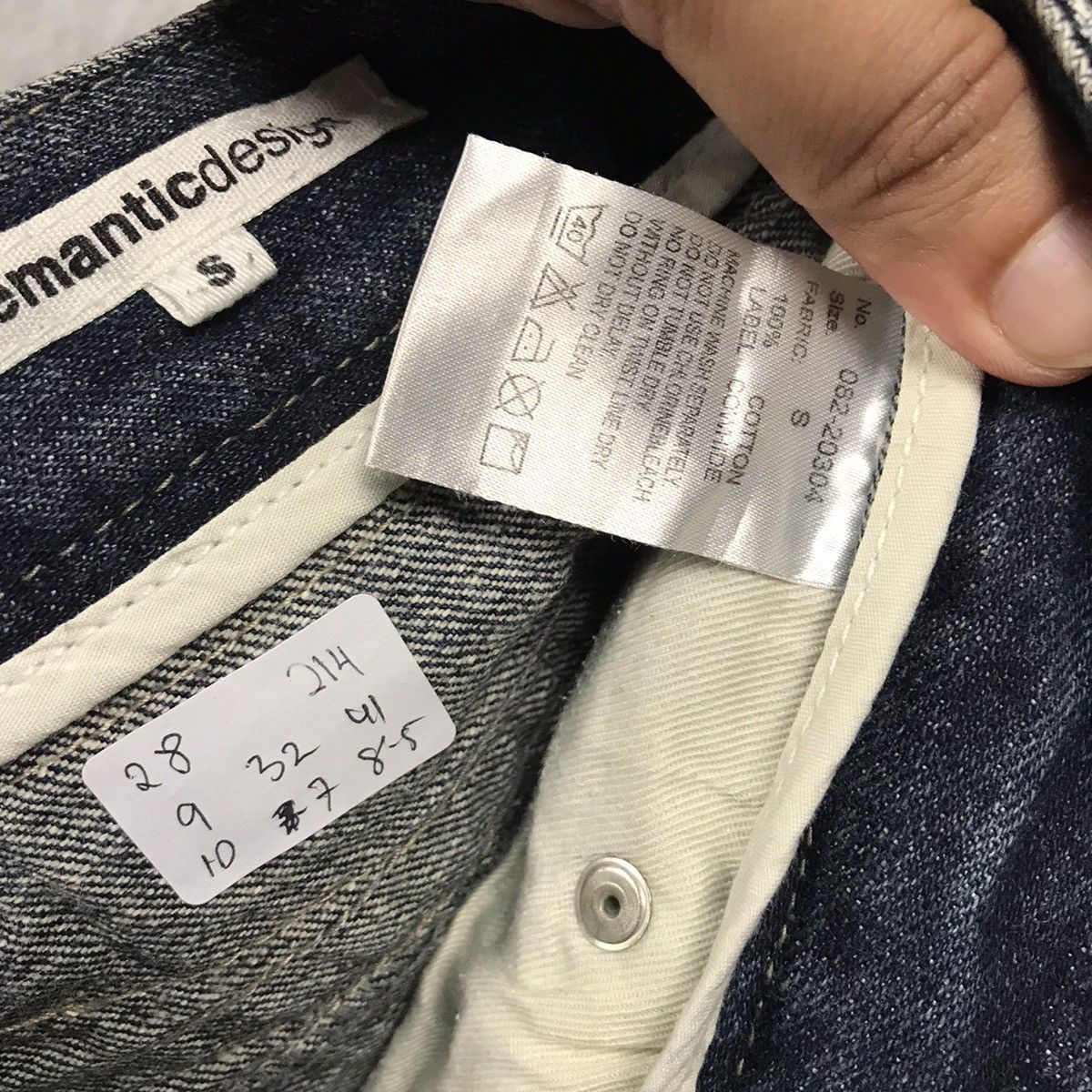 If Six Was Nine × Japanese Brand × Le Grande Bleu (L.G.B.) FLARE SEMANTICDESIGN JAPAN DESIGN ZIPPER BOOTCUT PANTS Size US 28 / EU 44 - 22 Thumbnail