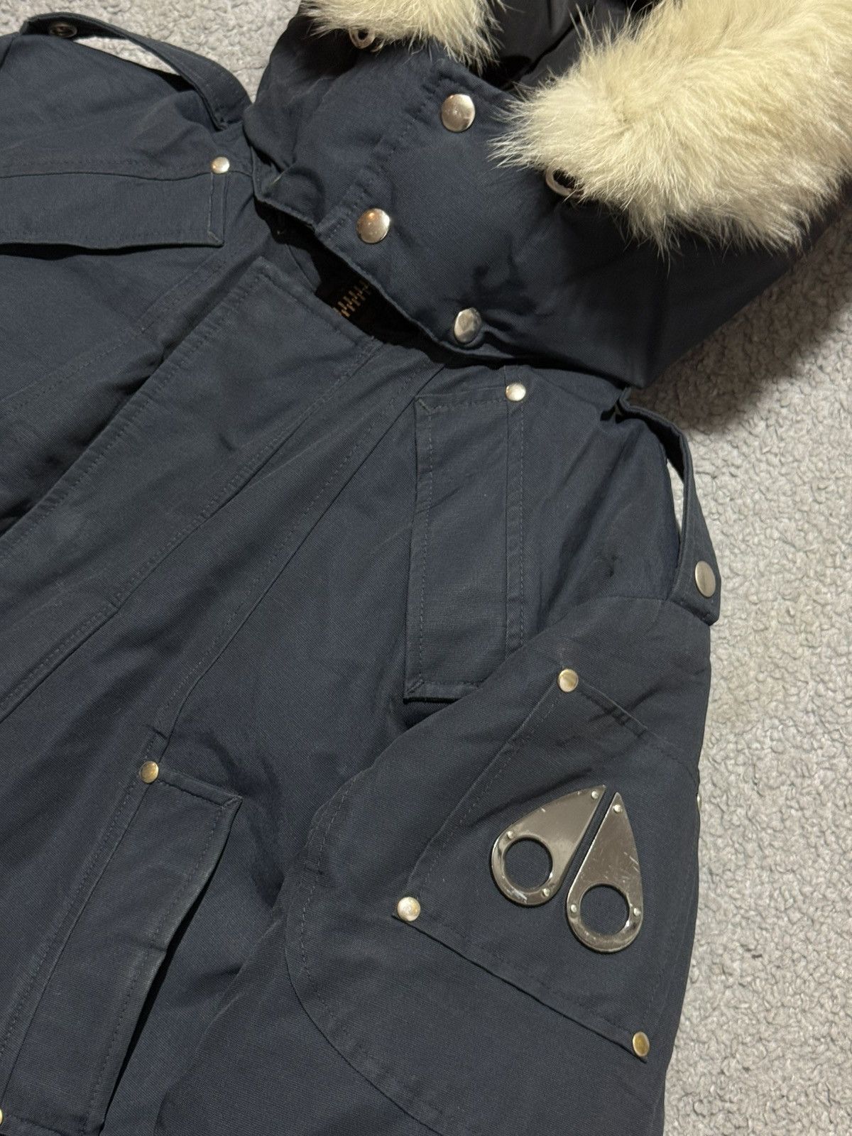 Moose Knuckles Moose Knuckles Down Parka Jacket Fur Hood #F15 Size M / US 6-8 / IT 42-44 - 3 Thumbnail