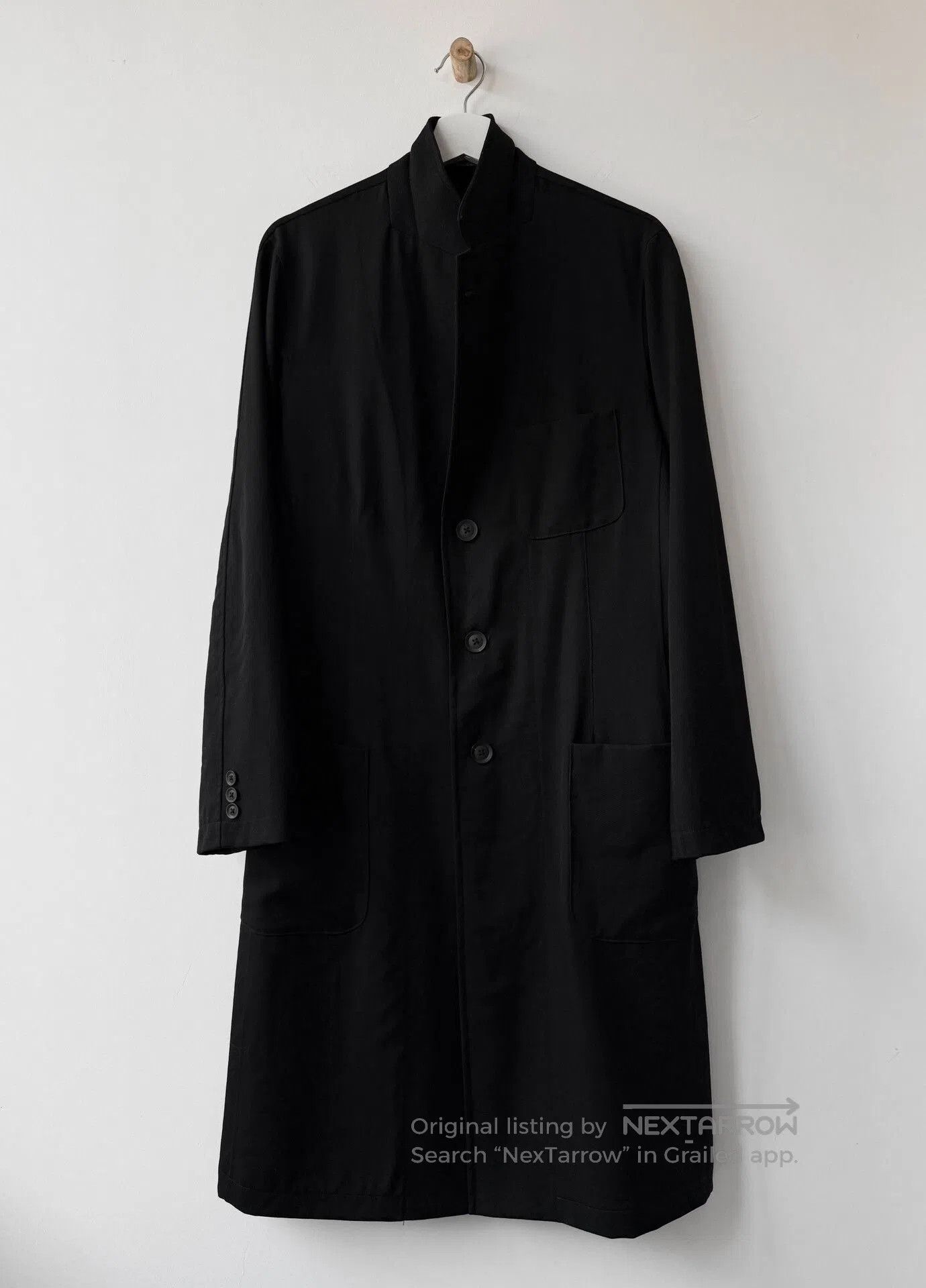 Yohji Yamamoto Yohji Yamamoto 21AW Gaba Wool Trench Coat. Size US M / EU 48-50 / 2 - 3 Thumbnail