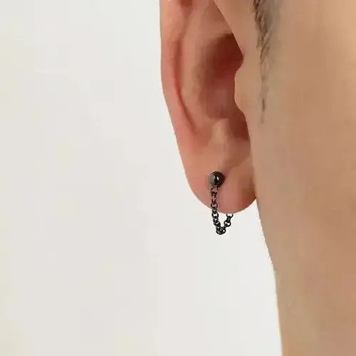 Other retro punk earrings （1pairs） Size ONE SIZE - 1 Thumbnail