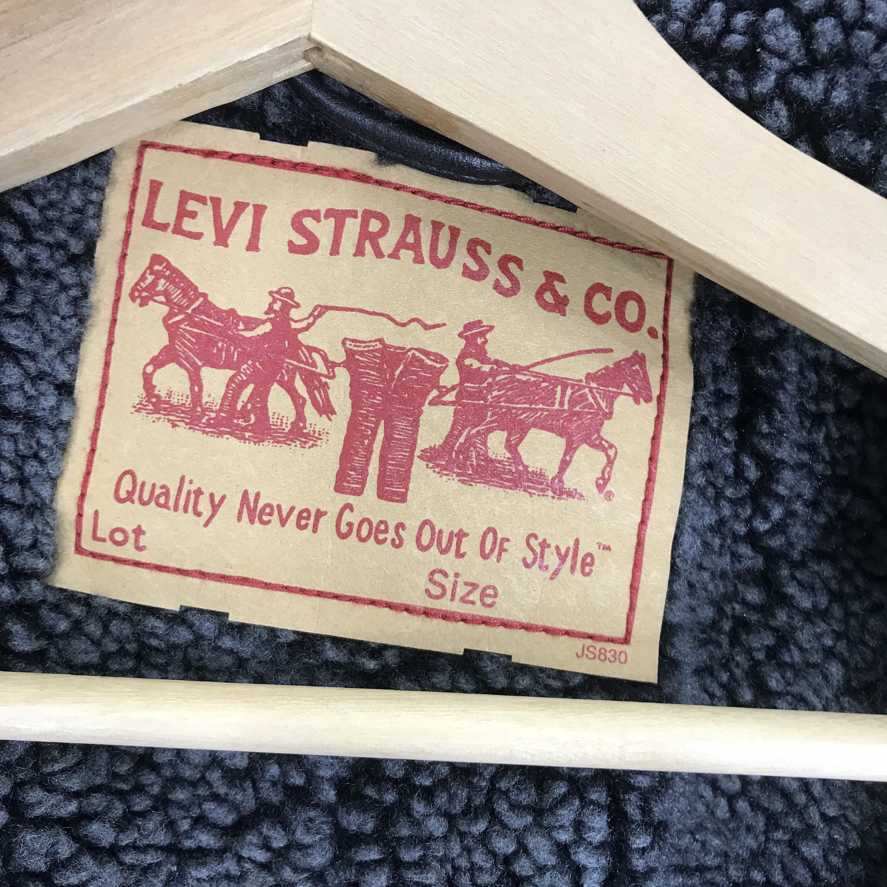 Levi's Vintage Levis Corduroy Sherpa Fleece Lining Overcoat Jacket Size US M / EU 48-50 / 2 - 12 Thumbnail
