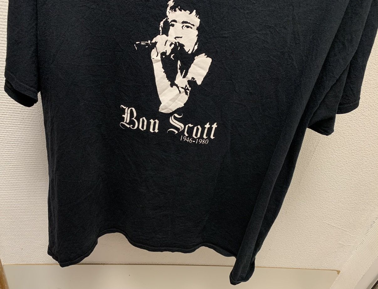 AC/DC Bon Scott 1946-1980 vintage black t-shirt XXXL 3XL Size US XXL / EU 58 / 5 - 3 Thumbnail