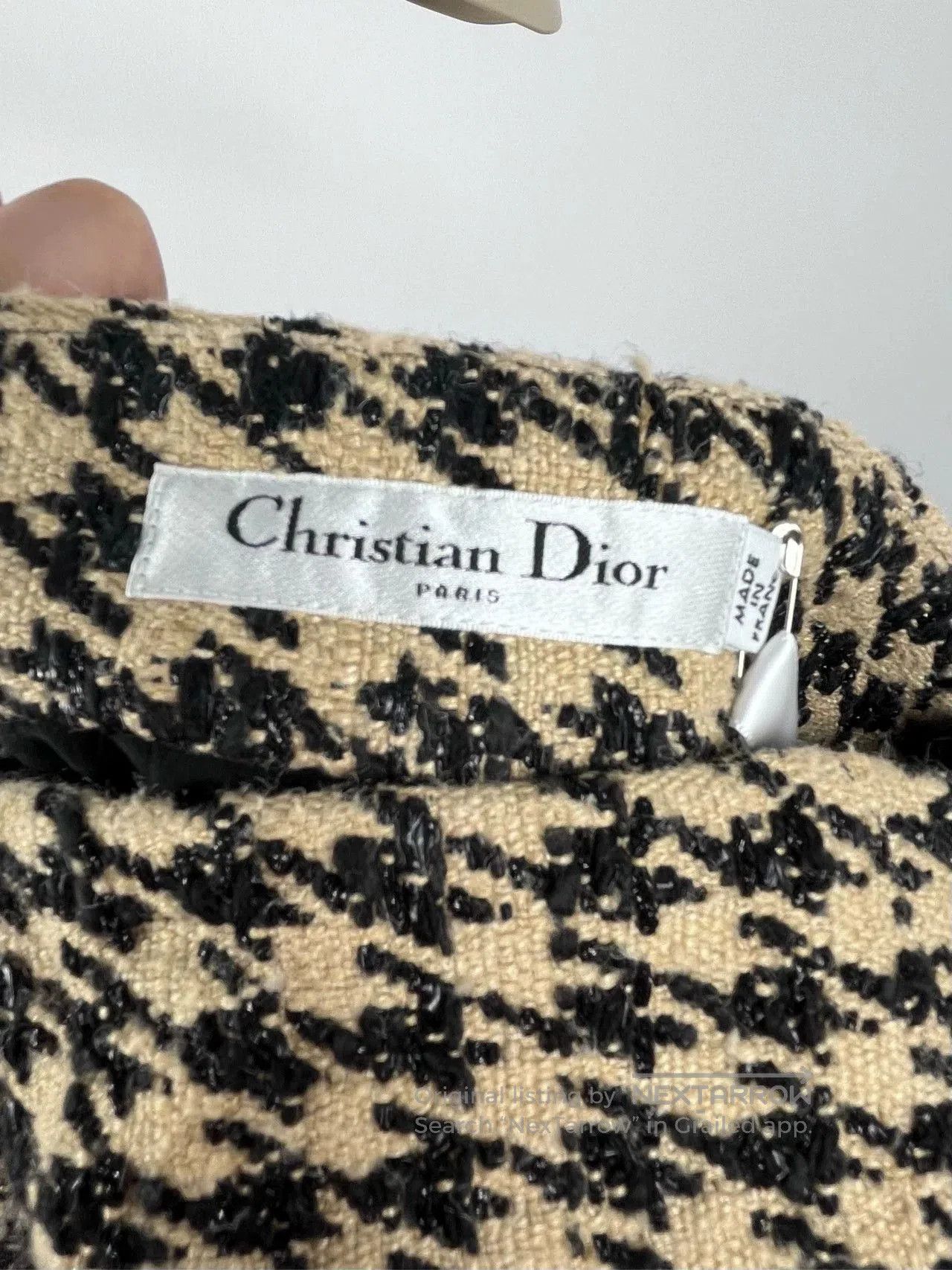 Dior dior houndstooth strap jumpsuit size 36. Size US 36 / EU 52 - 4 Thumbnail