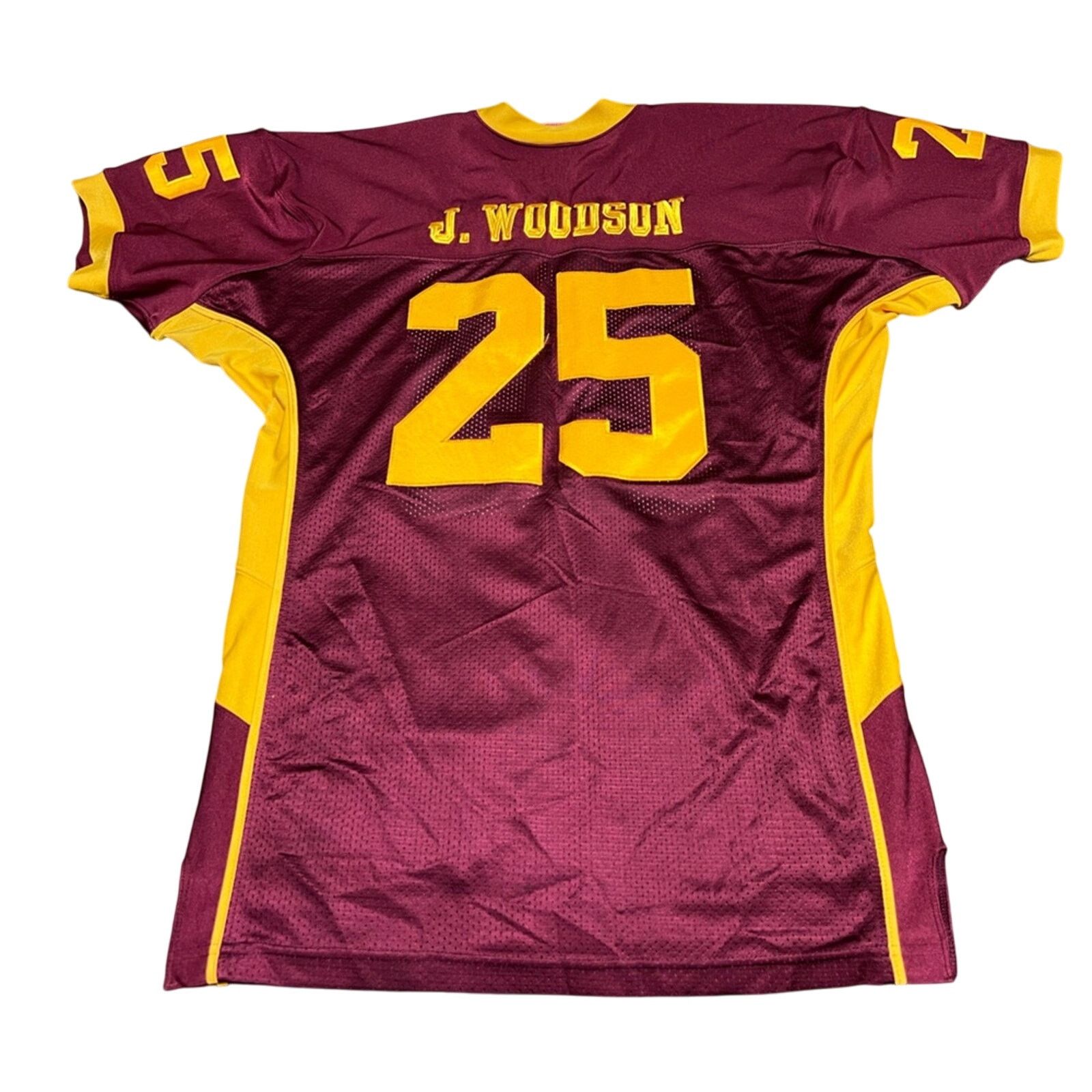 Vintage Vintage Glades Central Football Game Used Jersey J. Woodson Size US XXL / EU 58 / 5 - 2 Thumbnail