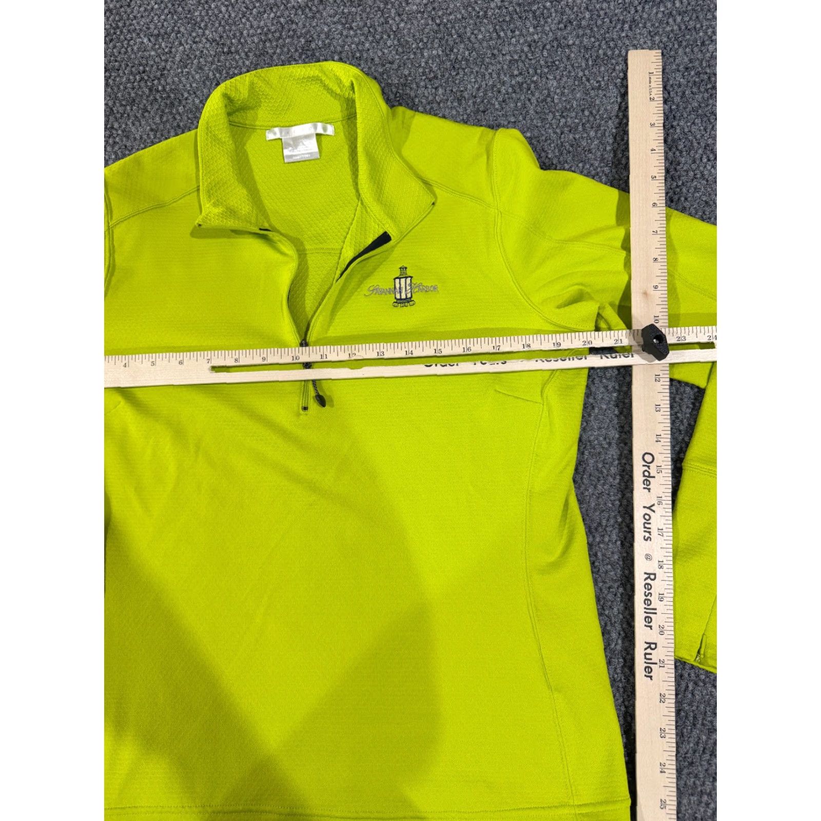 Nike Nike Golf Pullover Womens Large Green Quarter Zip Long Sleeve Athletic Sweatshirt Size L / US 10 / IT 46 - 6 Thumbnail