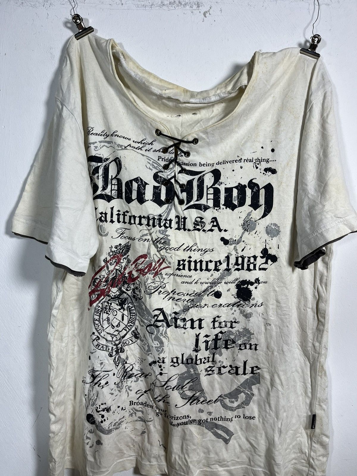 If Six Was Nine Rare Y2k shirt Bad Boy Size US L / EU 52-54 / 3 - 2 Thumbnail