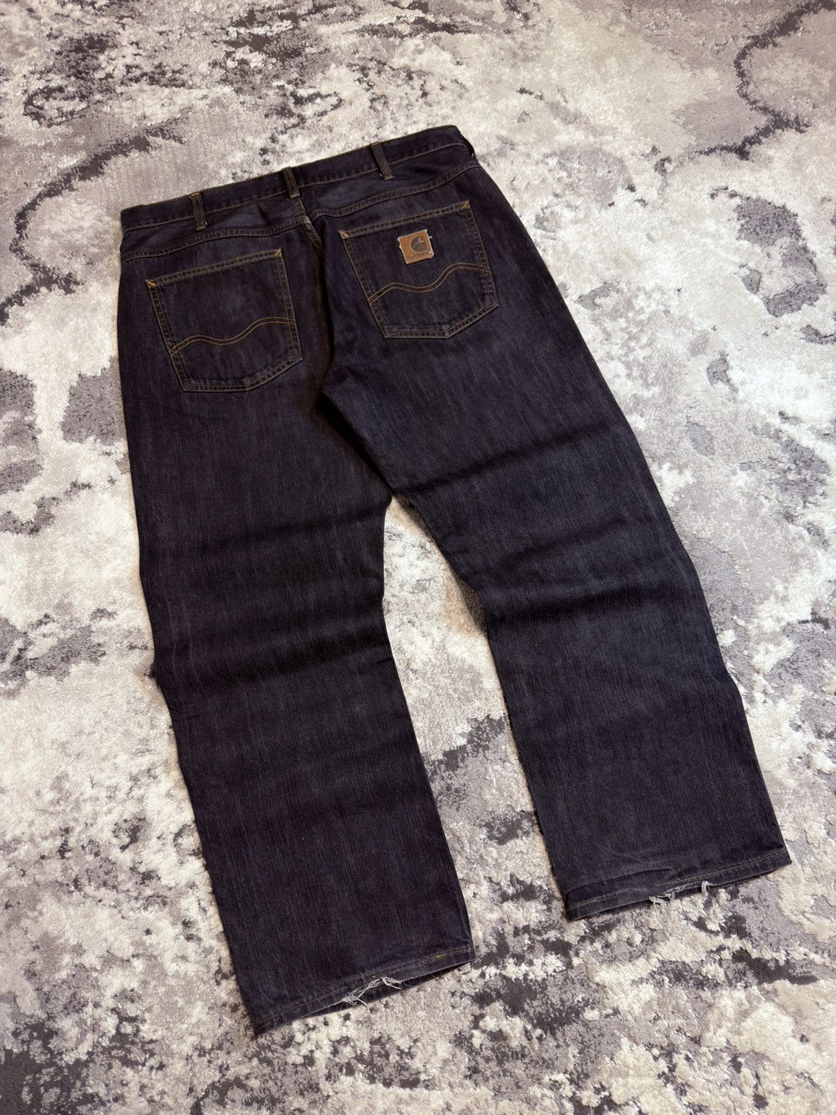 Carhartt Vintage Carhartt Wide Leg Jeans Japanese Hedi 424 CDG RRL Size US 34 / EU 50 - 6 Thumbnail
