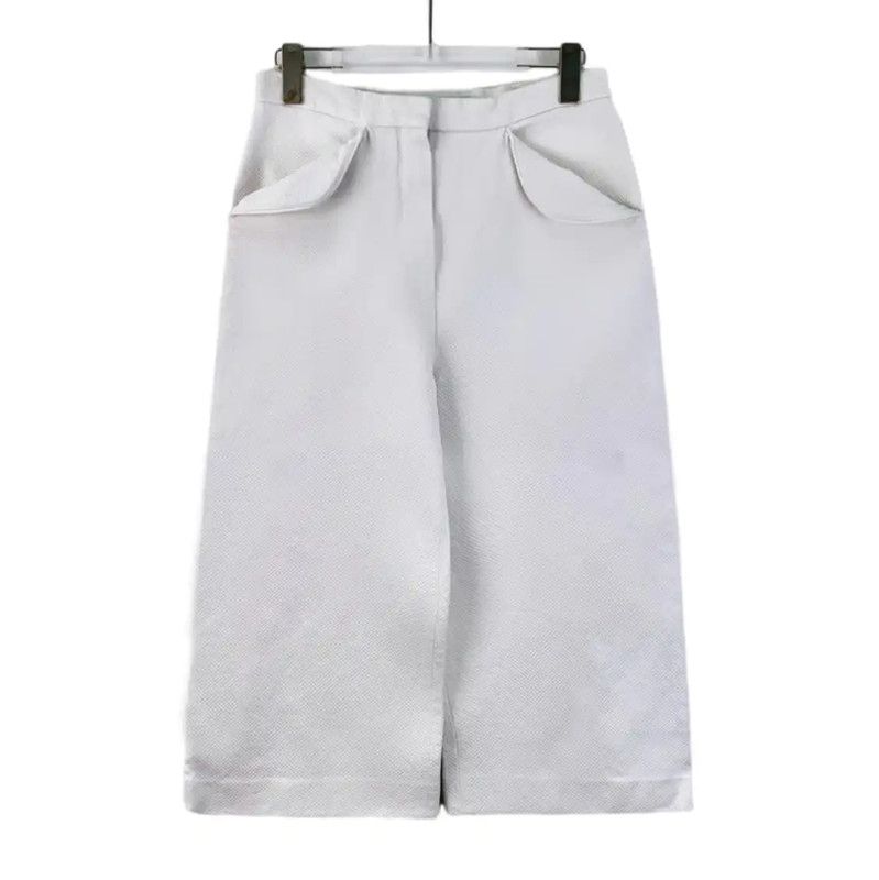 Dior Dior White Cotton Women's Denim Pants 0089 Size 23" - 1 Thumbnail