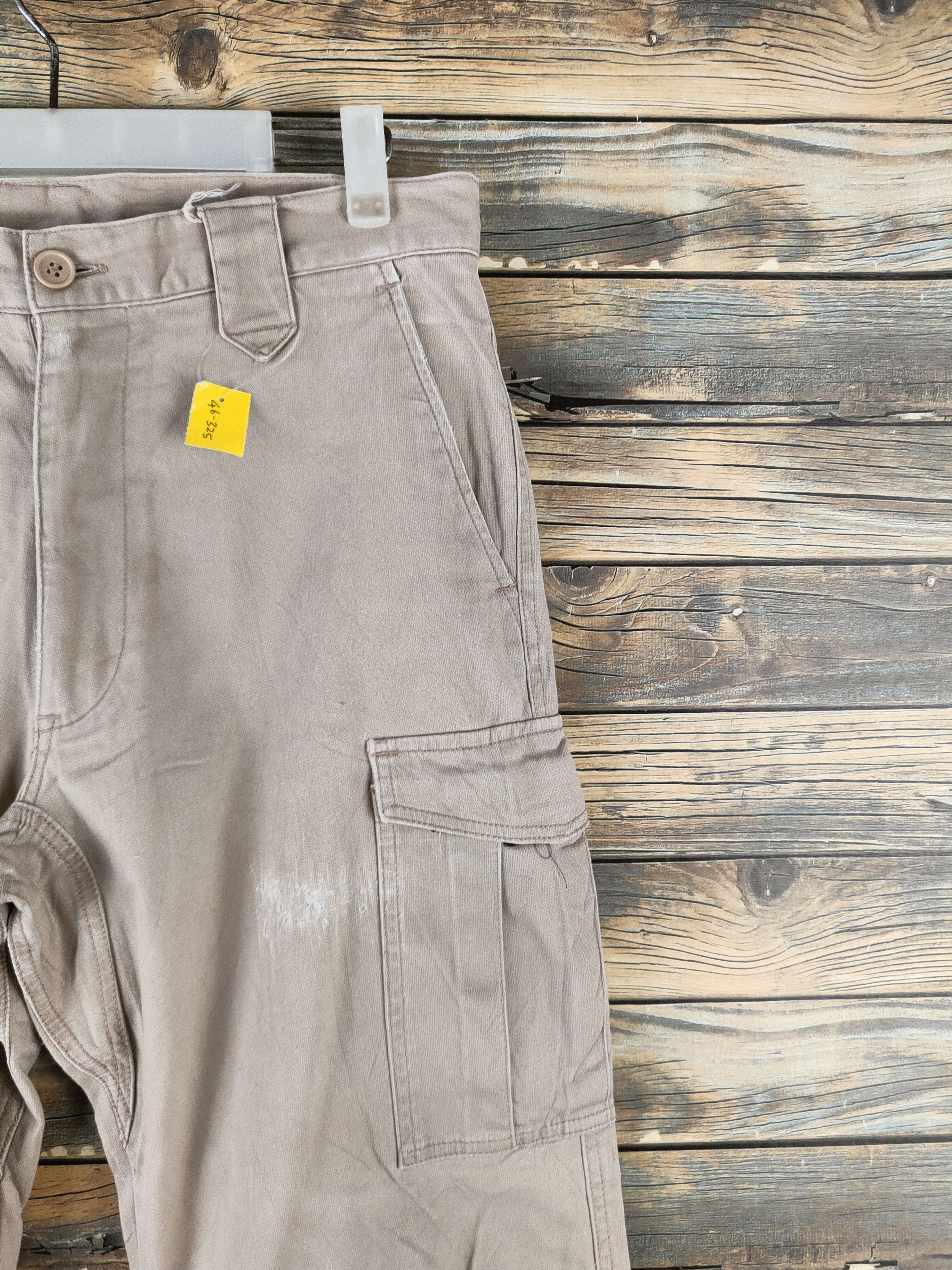 Japanese Brand DL Japanese Brand Beige Multipocket Cargo Pants #46-325 Size US 33 - 5 Thumbnail