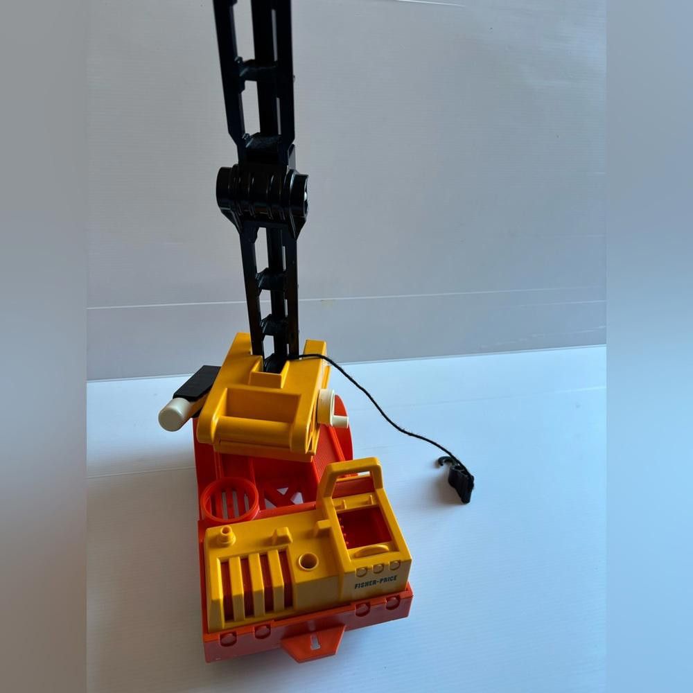 Designer Fisher Price Big Boom Crane Toy Size ONE SIZE - 2 Thumbnail