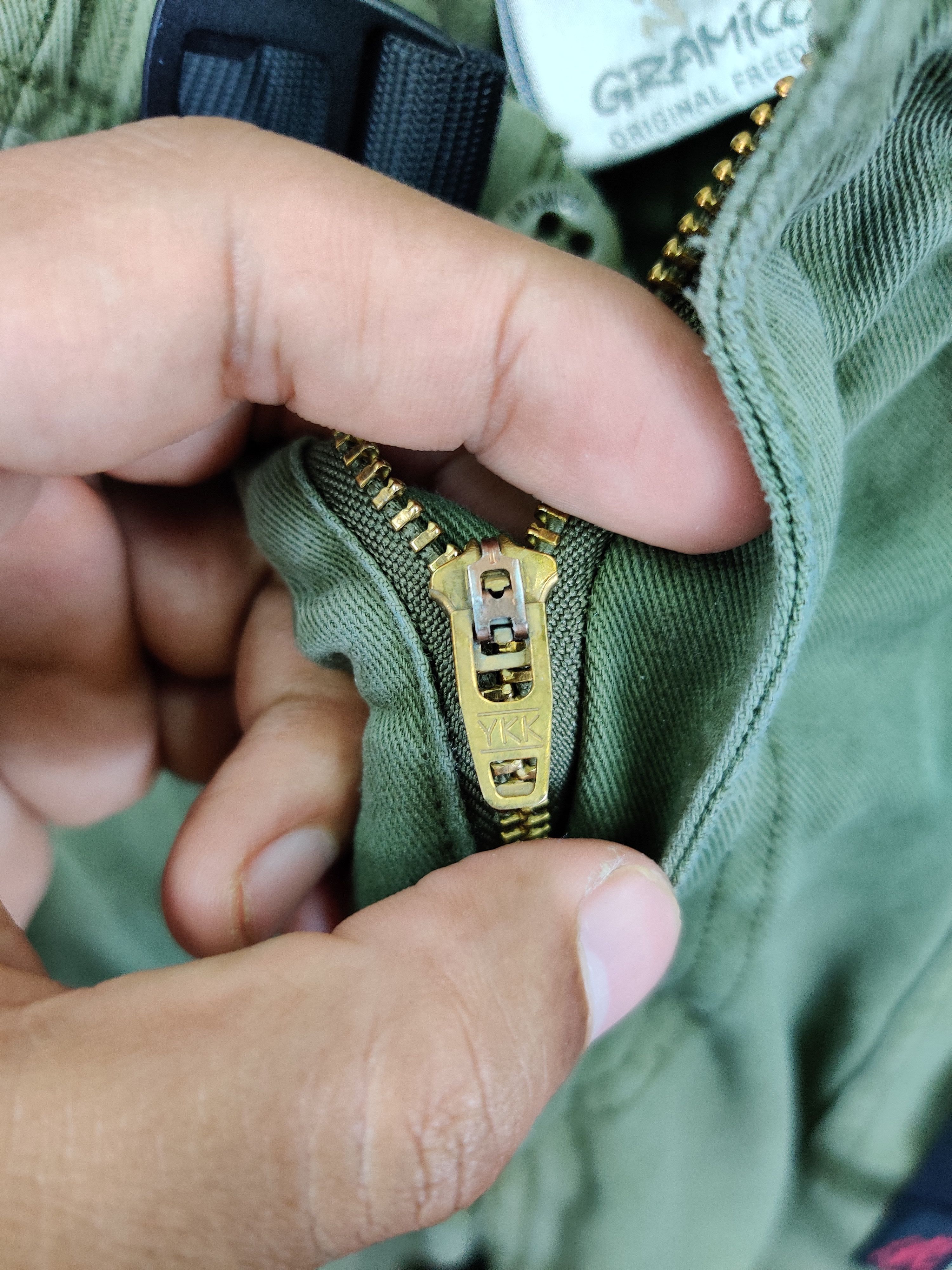 Gramicci Vintage Gramicci Loose Belt Tapered Loose Army Pants Size US 30 / EU 46 - 9 Thumbnail
