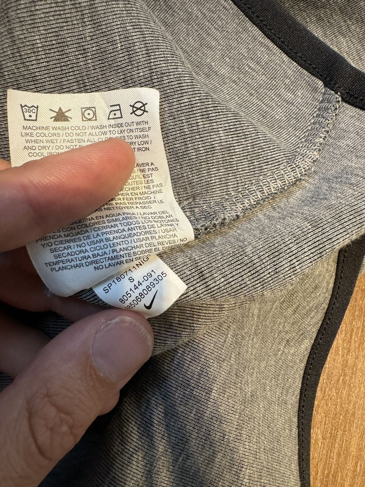 Nike Nike Tech Fleece Men's Size Small Windrunner Zip Up Hoodie Size US S / EU 44-46 / 1 - 9 Thumbnail