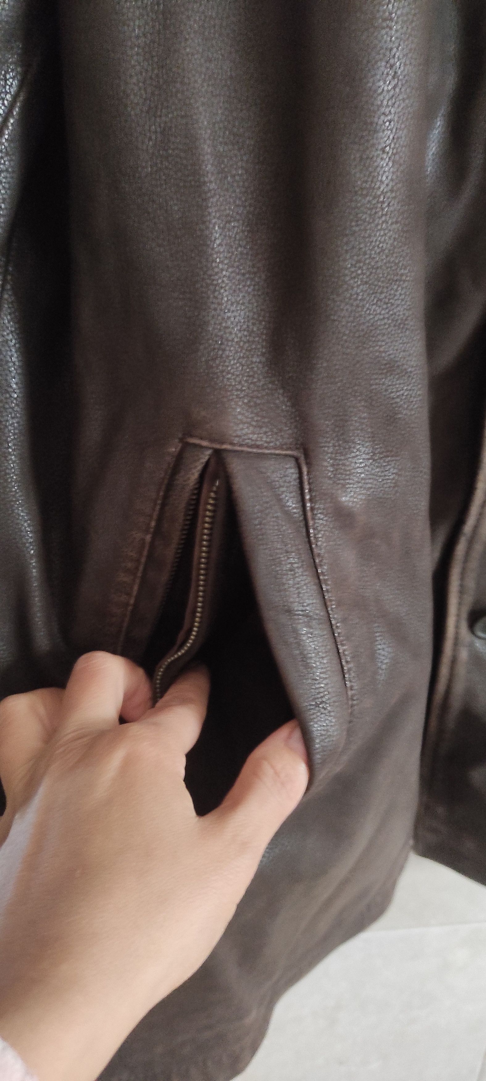 ARMA Arma Full Zip Retro Vintage Motorcycle Leather Jacket Sz 54 Size US L / EU 52-54 / 3 - 4 Thumbnail