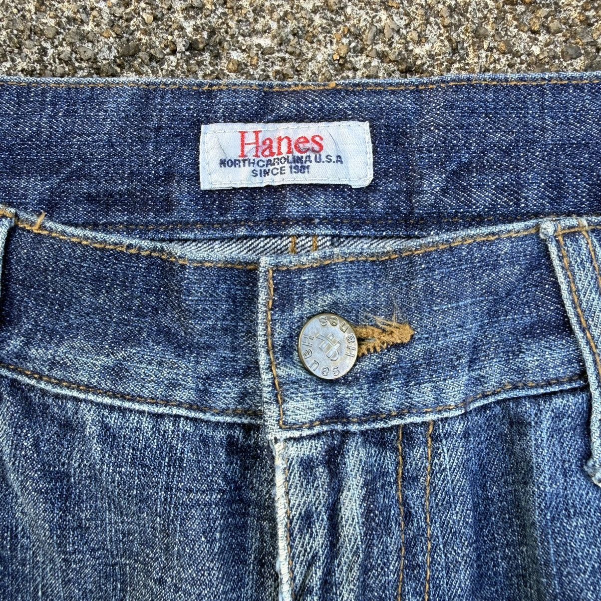 Vintage VINTAGE HANES DENIM FADED JEAN PANTS Size US 34 / EU 50 - 5 Thumbnail