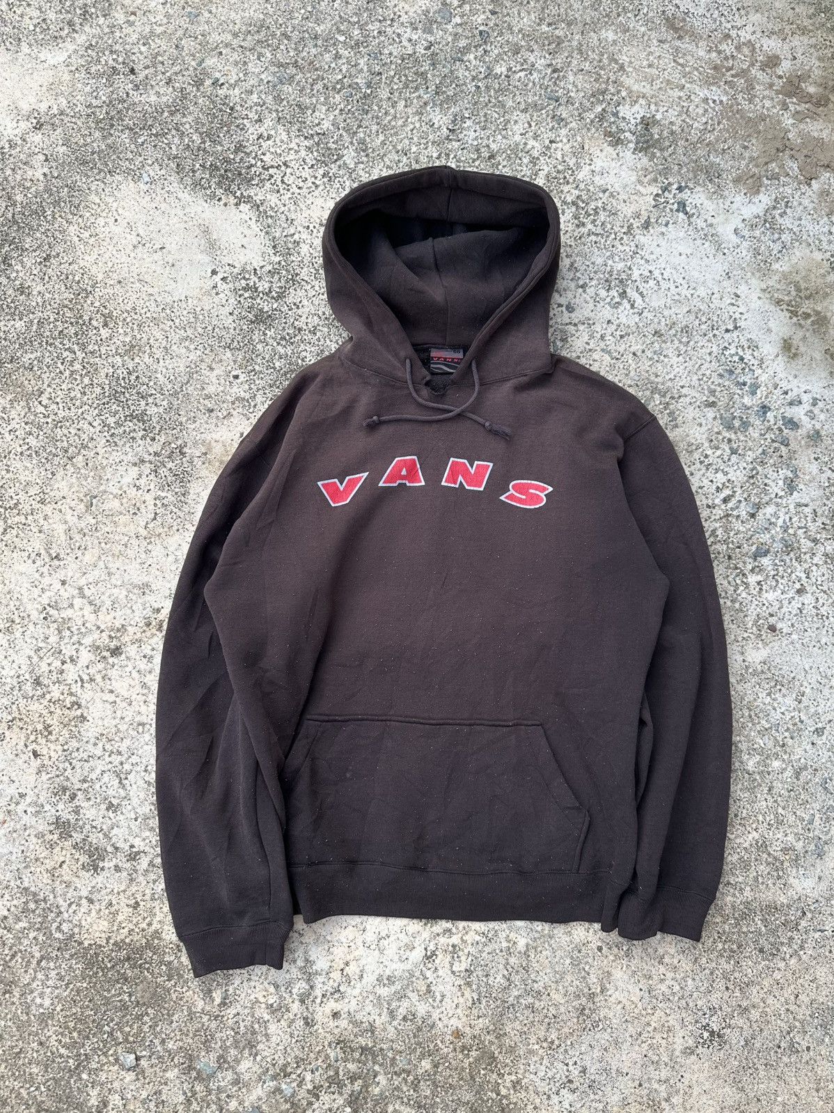 Vans Vintage 90's Vans Perfect Faded XL Distressed Hoodies Size US XL / EU 56 / 4 - 1 Thumbnail