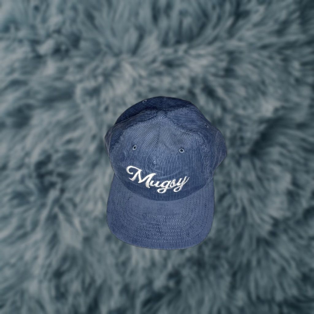 Vintage Mugsy Jeans Blue Corduroy SnapBack Hat Cap Men’s OS Mens Snapback Cap OS Blue Corduroy Mugsy Jeans Hat Size US 35 - 1 Thumbnail