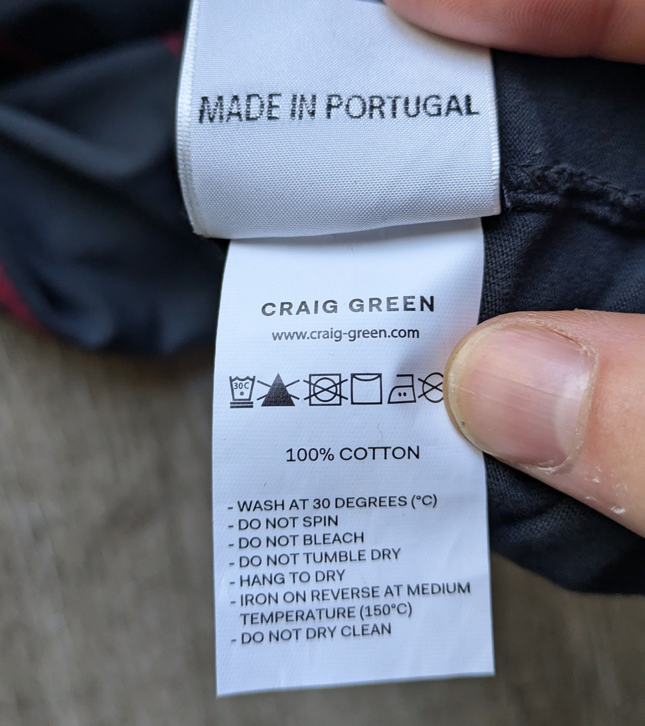 Craig Green SS19 Contrast-Trimmed Cotton-Jersey T-Shirt Size US S / EU 44-46 / 1 - 6 Thumbnail