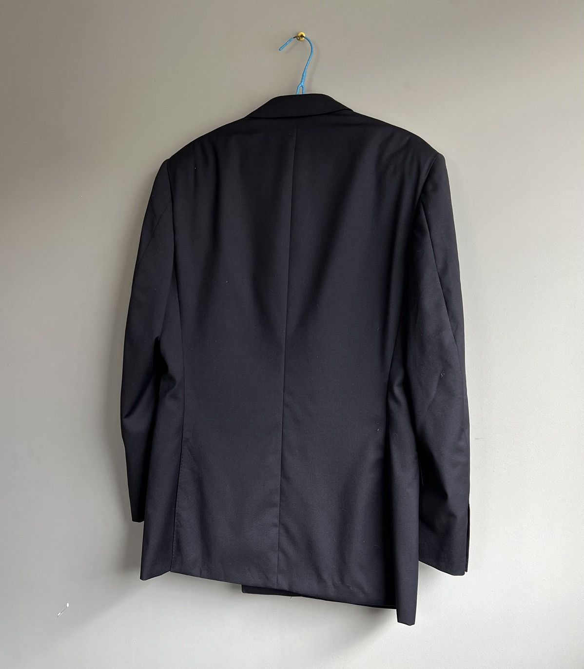 Canali Canali Wool Double Blazer Navy Blue Jacket Size 46R - 13 Thumbnail