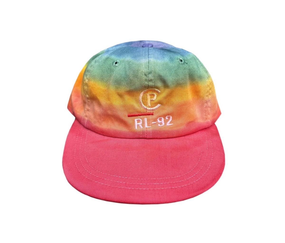 Polo Ralph Lauren Vintage Polo Ralph Lauren CP-RL 92 Tie Dye Fitted Hat Small Size ONE SIZE - 1 Thumbnail