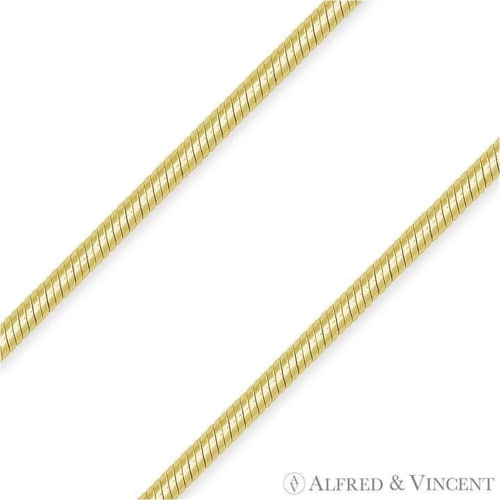 Other 0.7mm Classic Snake Chain Necklace in .925 Sterling Silver Size ONE SIZE - 2 Thumbnail