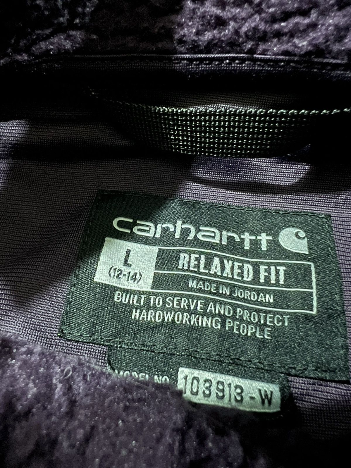 Carhartt Carhartt High Pile Retro X Fleece Zipper Jacket Size L / US 10 / IT 46 - 8 Thumbnail