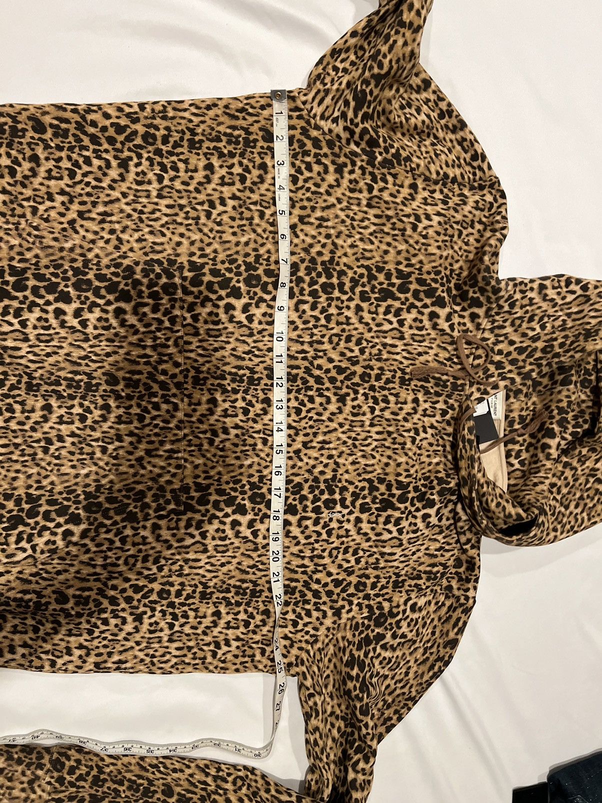 Saint Laurent Paris Saint Laurent men’s leopard print hoodie. XXL $1090 Size US XXL / EU 58 / 5 - 4 Thumbnail