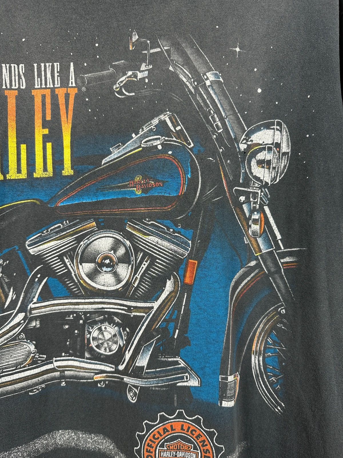 Harley Davidson 1996 Vintage Harley Davidson Nothing Sounds Single Stitch Size US XL / EU 56 / 4 - 17 Thumbnail