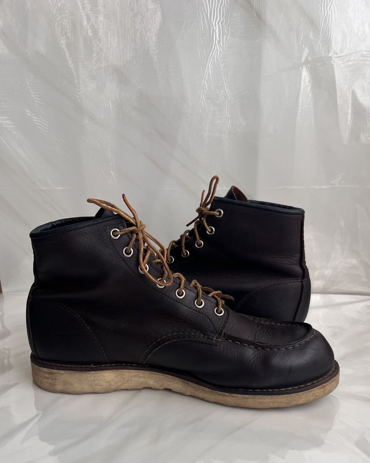 Red Wing Red wing #8138 classic moc toe brown leather boot size 11 D Size US 11 / EU 44 - 6 Thumbnail