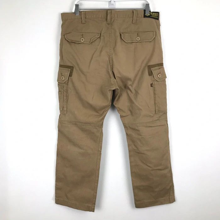 Alpha Industries × Vintage (SY0184) ALPHA INDUSTRIES 6 POCKET CARGO PANTS Size US 37 - 3 Thumbnail