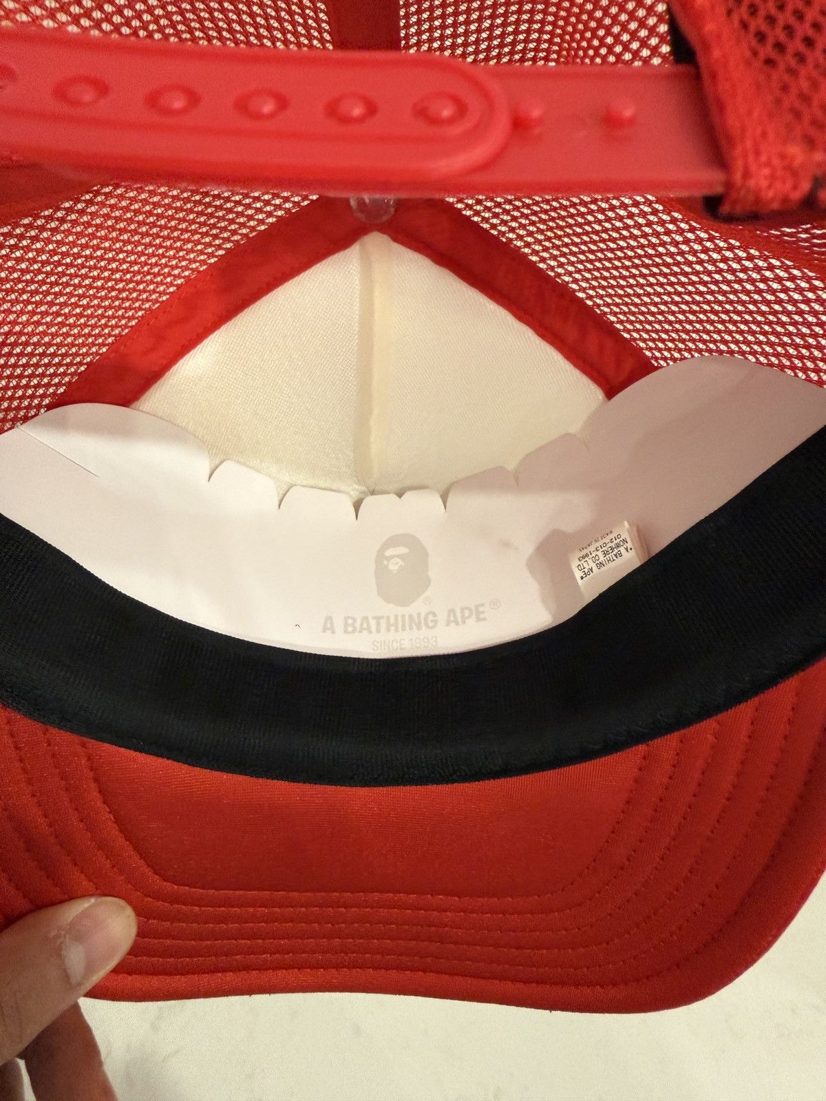 Bape Bape trucker hat Size ONE SIZE - 4 Thumbnail