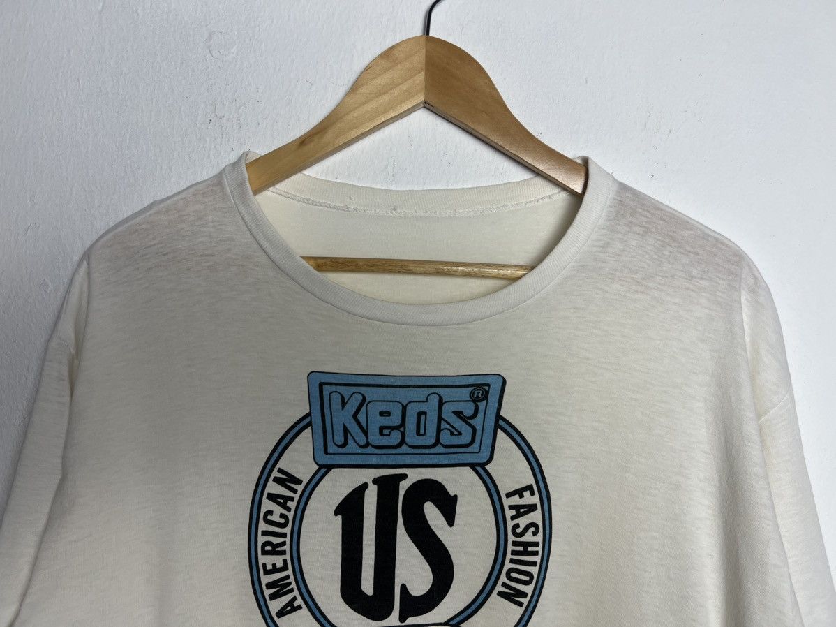 Keds Vintage Keds US American Fashion Tee Size US L / EU 52-54 / 3 - 3 Thumbnail