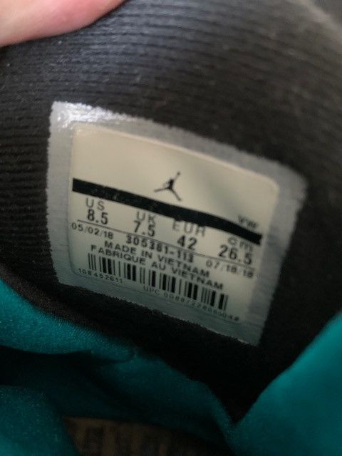 Jordan Brand Retro Jordan 8 'South Beach' Size US 8.5 / EU 41-42 - 3 Thumbnail