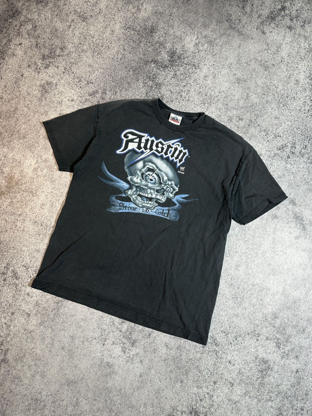 Vintage × WWE WWE Steve Austin 2003 Cold Skulls T-shirt USA Resling XL VTg Size US XL / EU 56 / 4 - 1 Thumbnail