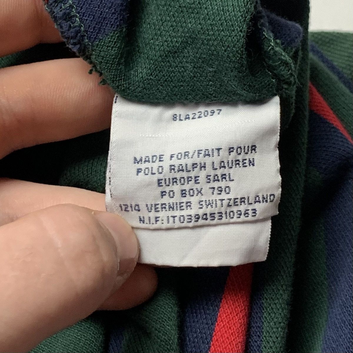 Other Polo Ralph Lauren Striped Chief Keef Very Rare Luxury Size US XL / EU 56 / 4 - 9 Thumbnail
