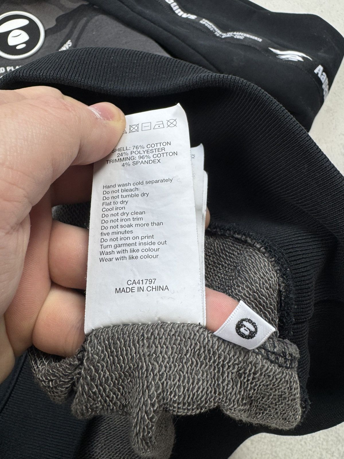 Aape AAPE BY A BATHING APE Apunvs Bape Camo Big Logo Sweatshirt Size US M / EU 48-50 / 2 - 20 Thumbnail