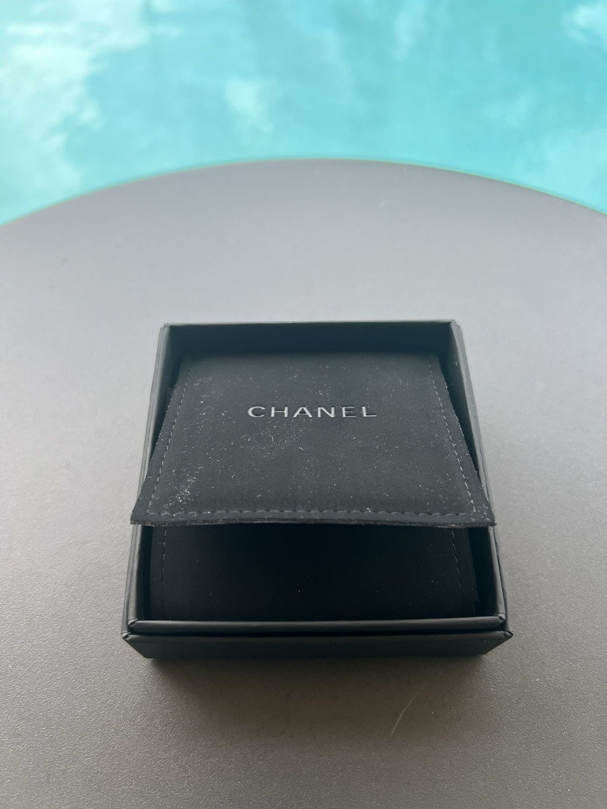 Amazing Chanel gold surfboard brooch.