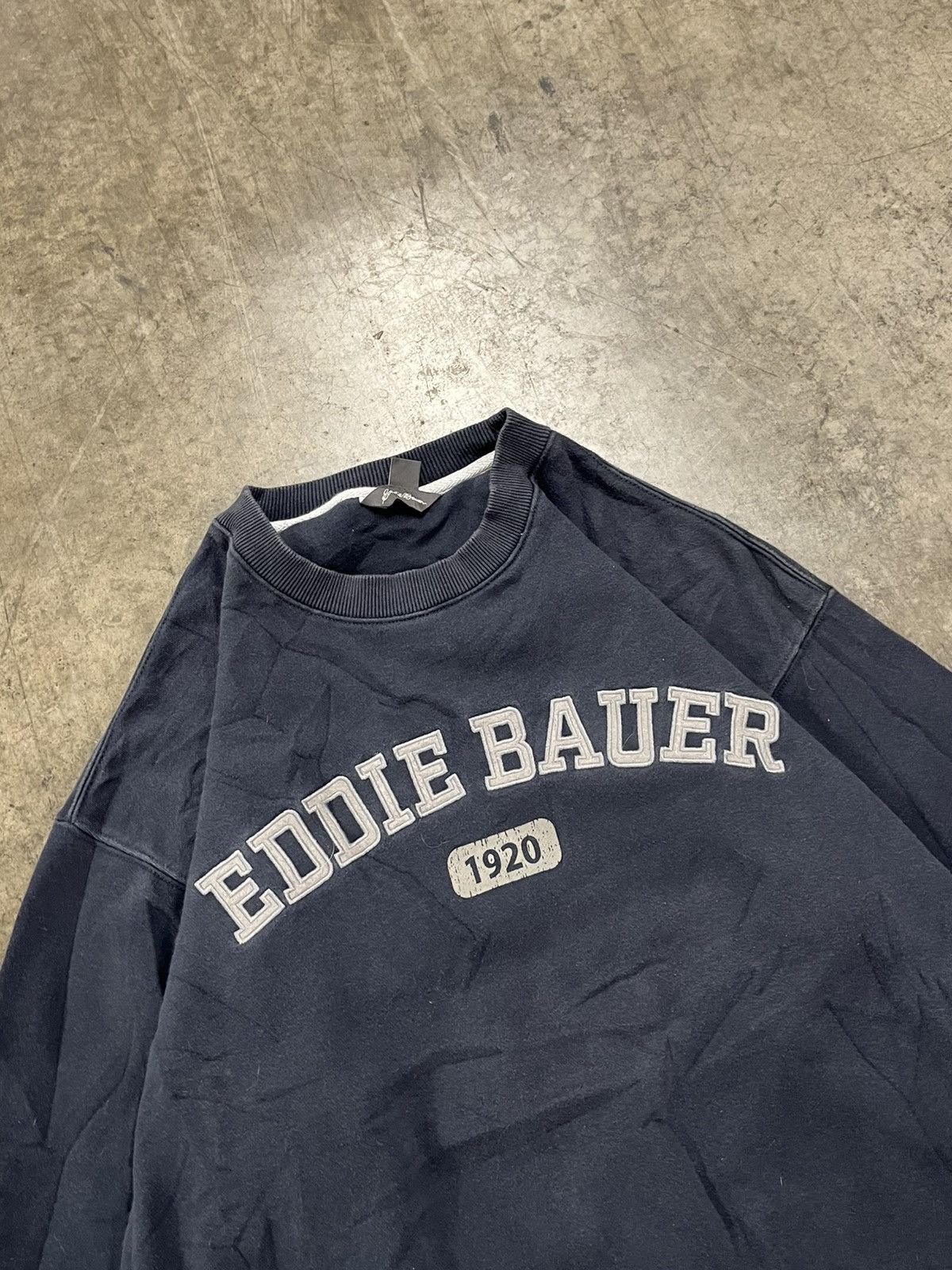 Eddie Bauer × Vintage Eddie Bauer vintage spell out crewneck preppy outdoors Size US L / EU 52-54 / 3 - 3 Thumbnail