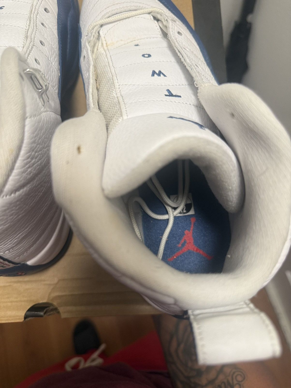 Jordan Brand French blue 12s size 12 (2016 Pair) Size US 12 / EU 45 - 9 Thumbnail