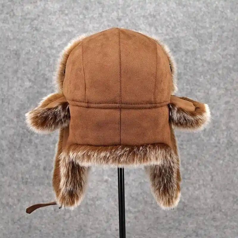 Other Winter Plush Bomber Hats Warm Snow Bonnet Earflap Hats Size ONE SIZE - 2 Thumbnail