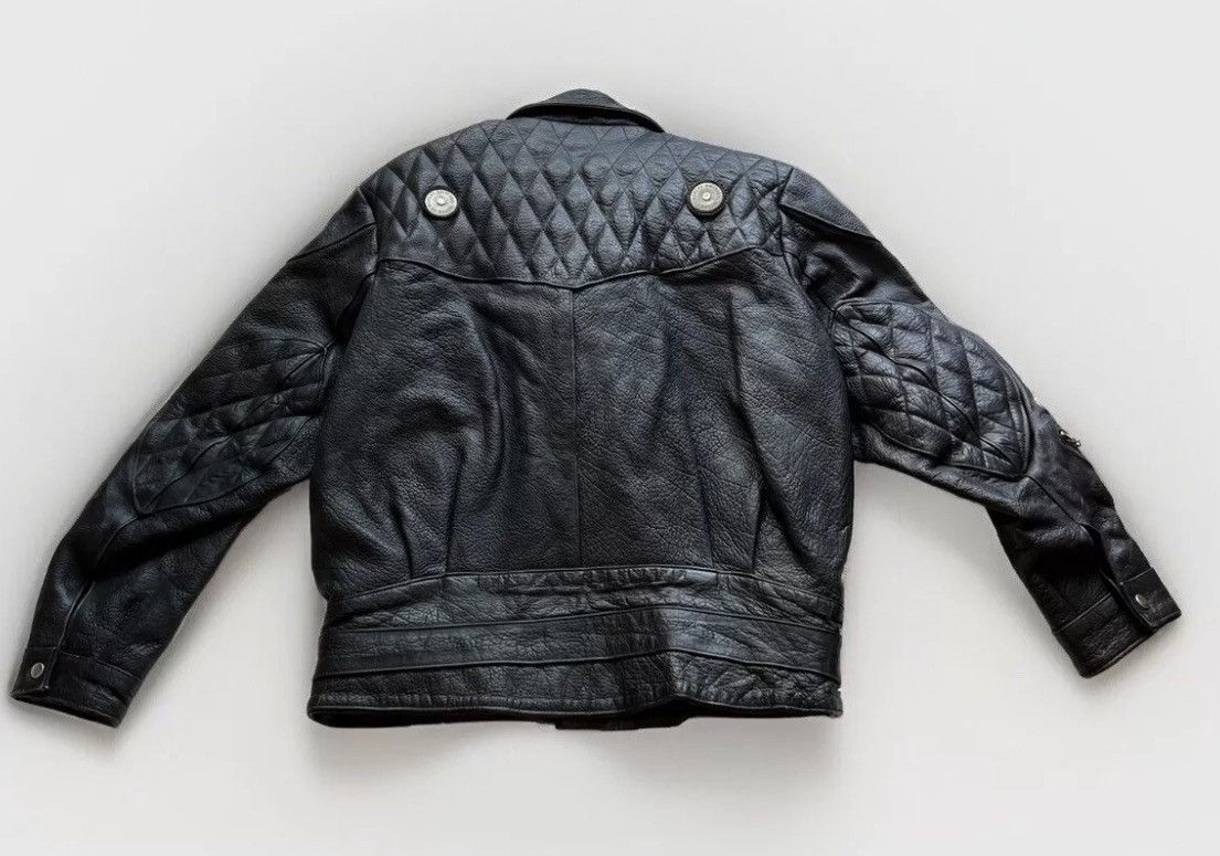 Harley Davidson × Vintage Vintage Harley Davidson Biker Jacket Men’s XL Leather Moto Size US XL / EU 56 / 4 - 8 Thumbnail