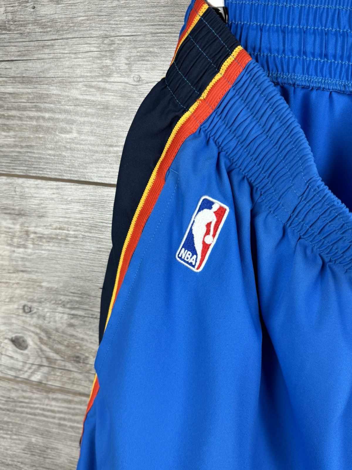 NBA Adidas NBA shorts 🩳 OKC size L Size US 34 / EU 50 - 7 Thumbnail