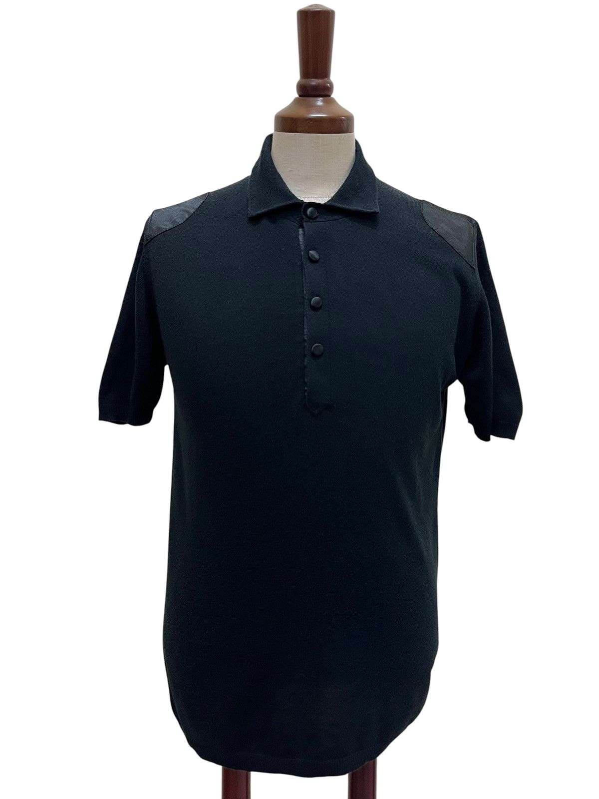 Yohji Yamamoto Yohji Yamamoto A.A.R Polo Shirt Size US M / EU 48-50 / 2 - 1 Thumbnail
