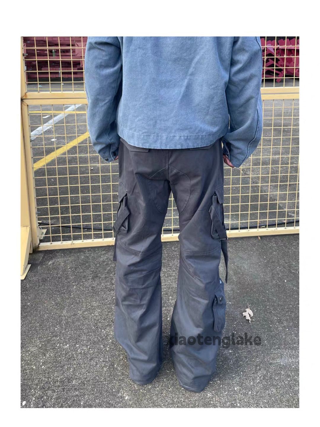 utility skate hiphop loose punk grunge cargo pants