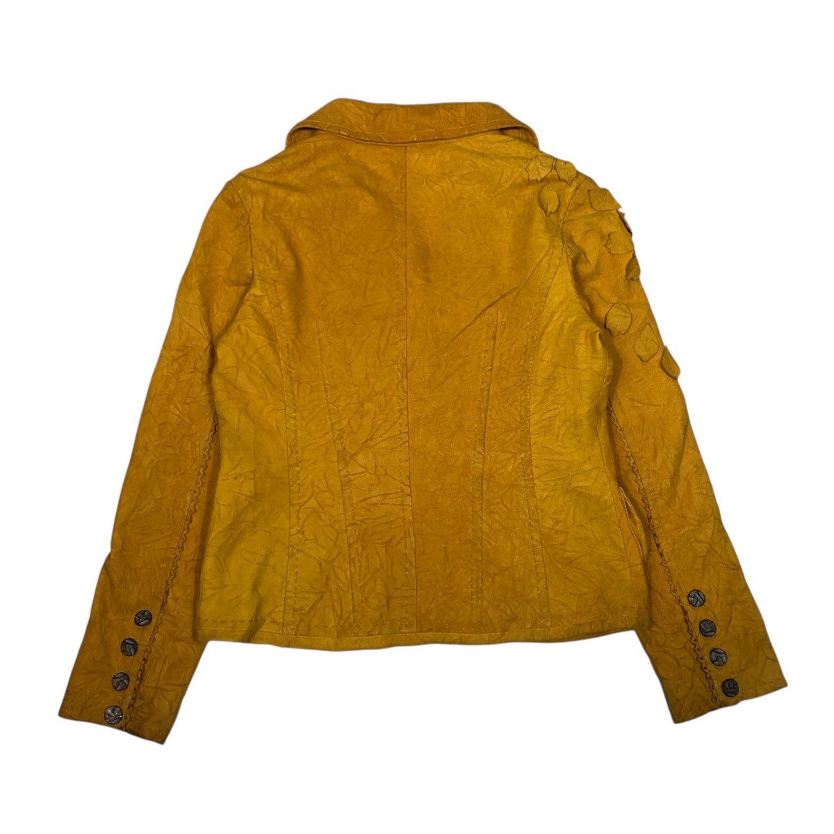 Japanese Brand 🔥VINTAGE CROPPED LEATHER JACKET SHEEPSKIN ISSEY MIYAKE Size M / US 6-8 / IT 42-44 - 2 Thumbnail