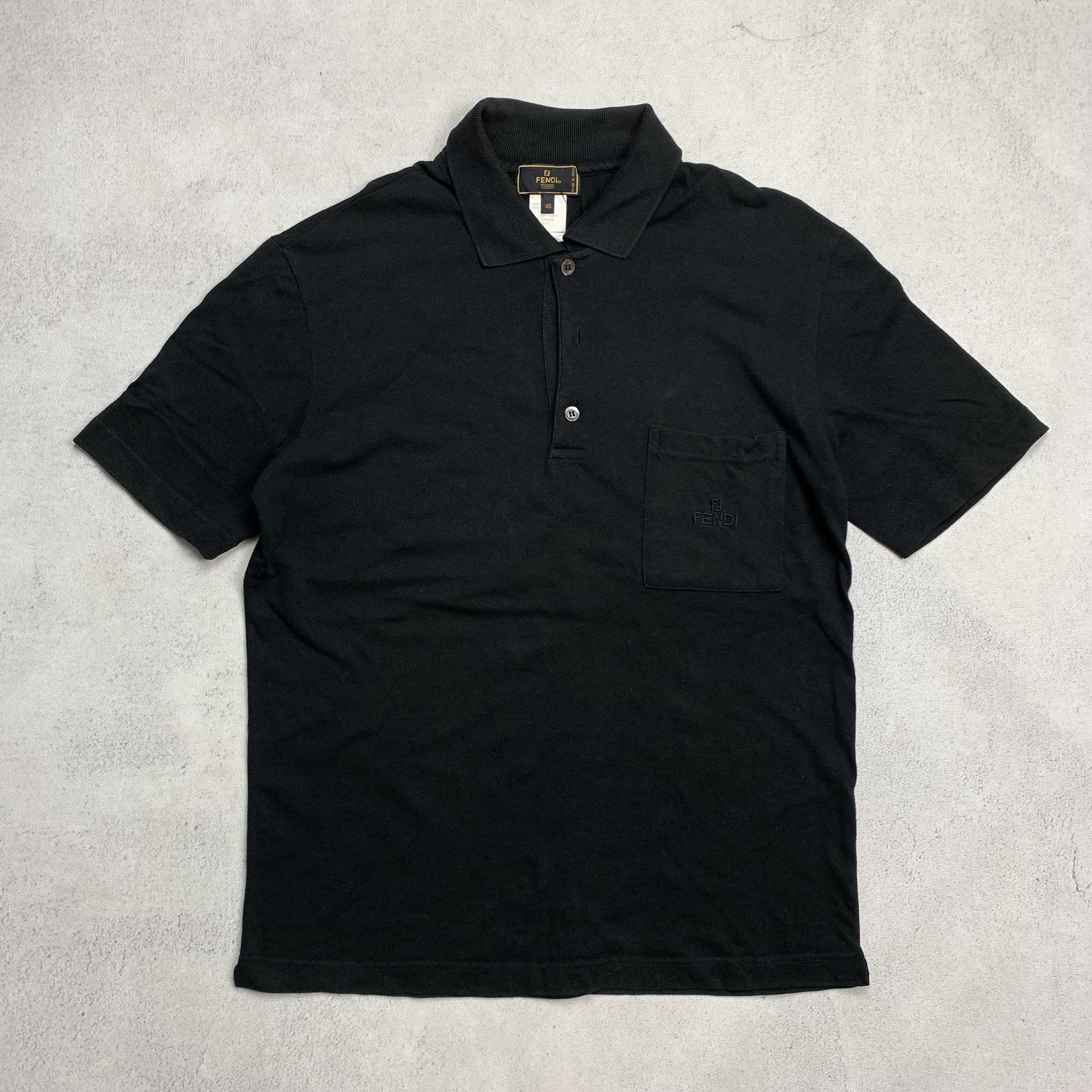 Fendi Vintage Fendi Polo Shirt Size US S / EU 44-46 / 1 - 1 Thumbnail